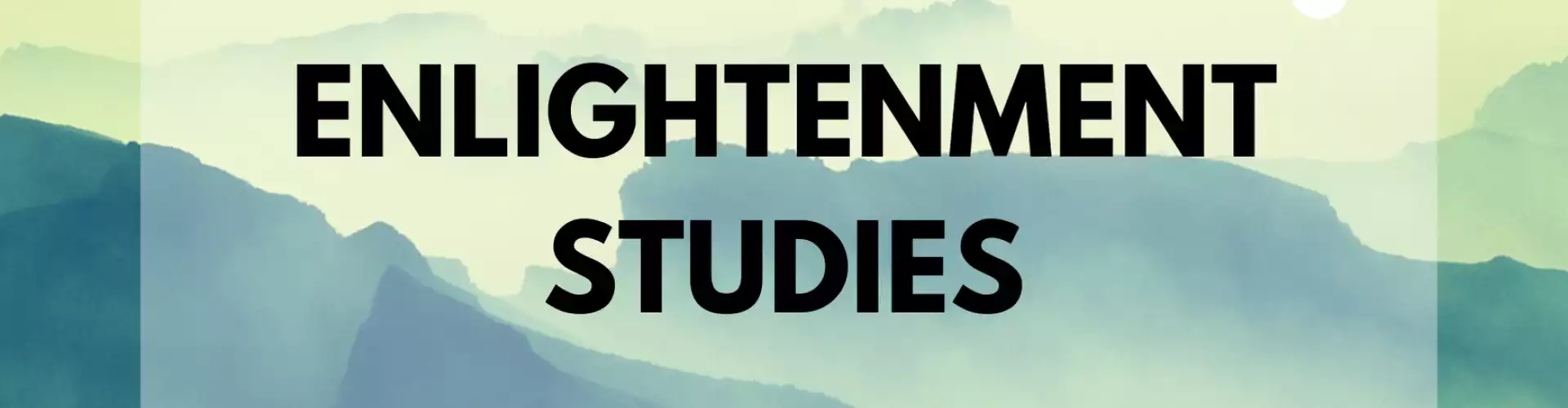 Enlightenment Studies
